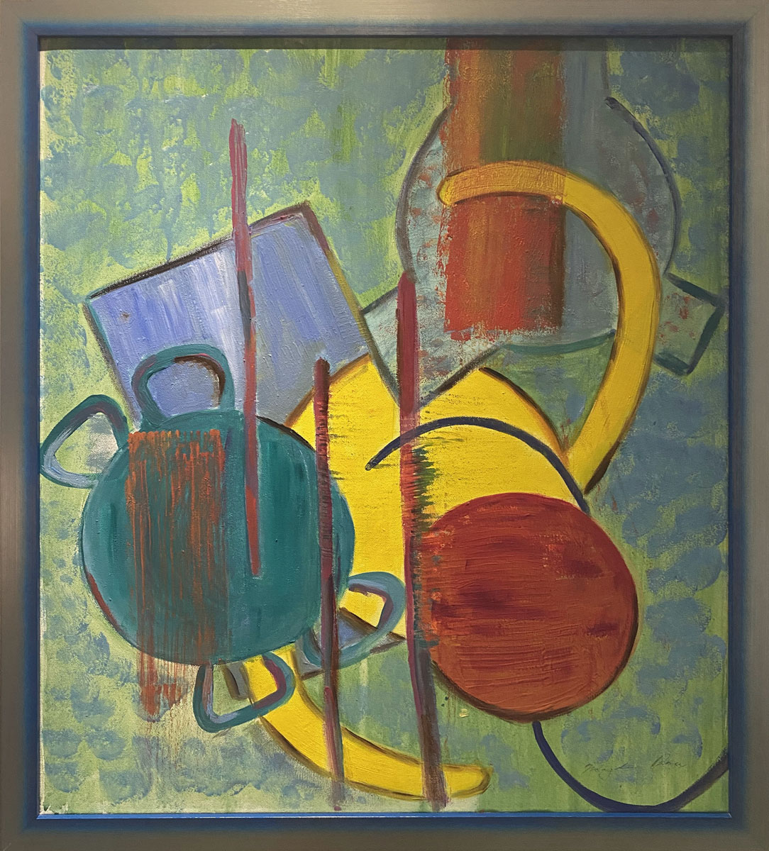 Ölbild von Dr. Magda Rau Ölbild von Dr. Magda Rau